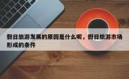 假日旅游发展的原因是什么呢，假日旅游市场形成的条件