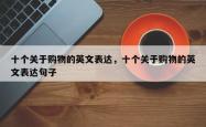 十个关于购物的英文表达，十个关于购物的英文表达句子